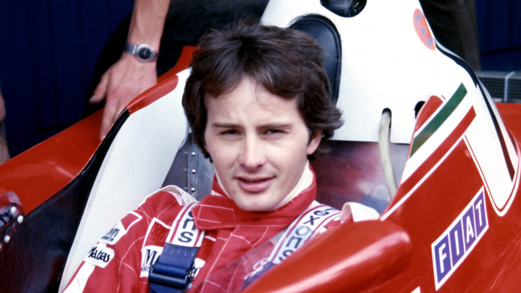 F1 driver Gilles Villeneuve