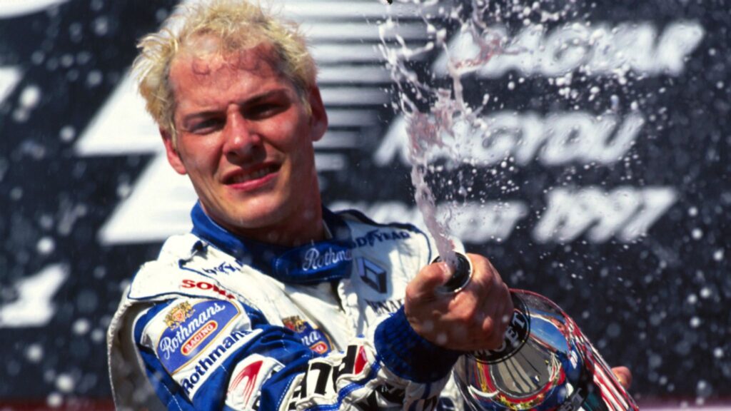 Jacques Villeneuve became F1 World Champion in 1997, to date the only Canadian to win the Formula One World Championship.